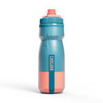 CamelBak Podium 21oz water bottle in mercury blush colorway with teal and coral design
