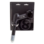 Origin8 Pro Fit black quill stem with angled design on retail packaging