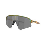 Oakley Sutro Lite Sweep sunglasses with iridescent green spacedust frame and dark lenses