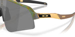 Oakley Sutro Lite Sweep sunglasses with iridescent fern spacedust frame and dark lenses