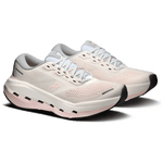 On Cloudrunner 3 Max women's running shoes in white and salt colorway, pair view