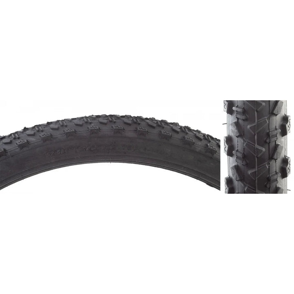 TIRE SUNLT 27.5x2.1 BK/BK SM BLOCK MTB 5129 WIRE/27