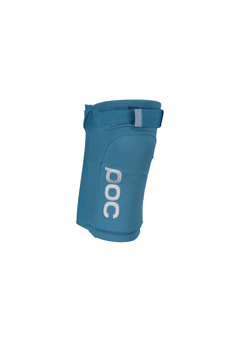 POC Joint VPD Air Knee protection pad in basalt blue color with velcro straps