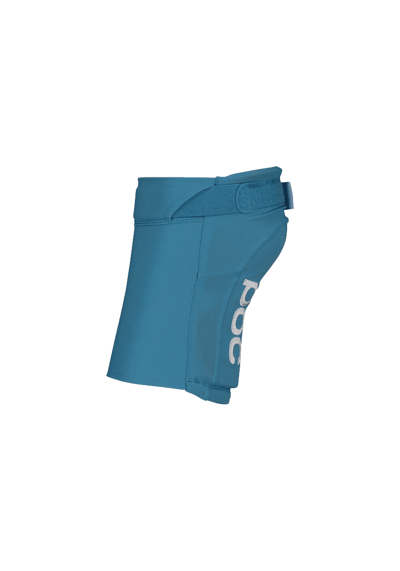 POC Joint VPD Air Knee protection in basalt blue color showing side profile
