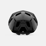 Giro Vanquish MIPS road cycling helmet in matte black, rear view