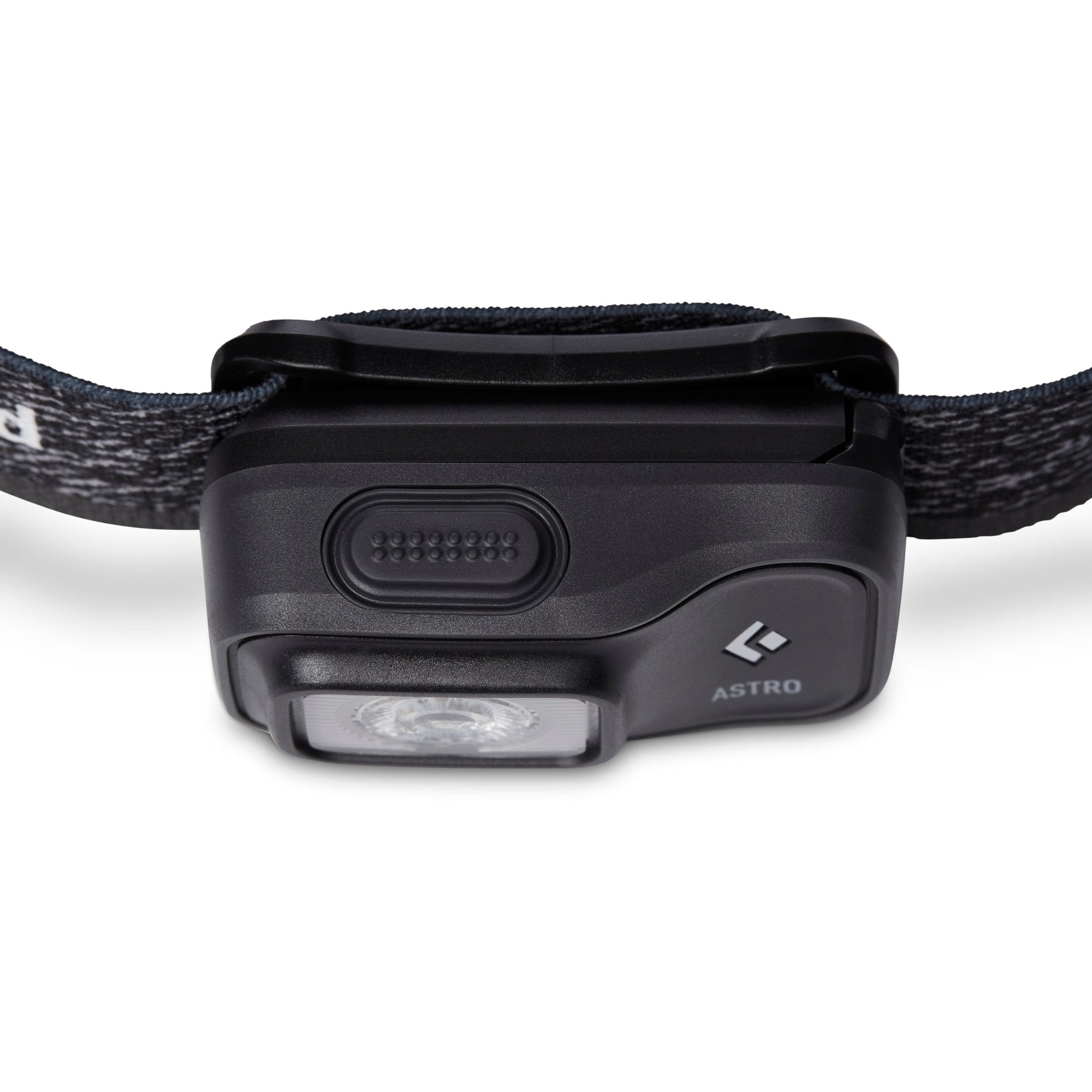 Black Diamond Astro headlamp in graphite with adjustable headband and LED light