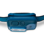 Black Diamond Spot 400-R headlamp in blue with adjustable strap and LED light