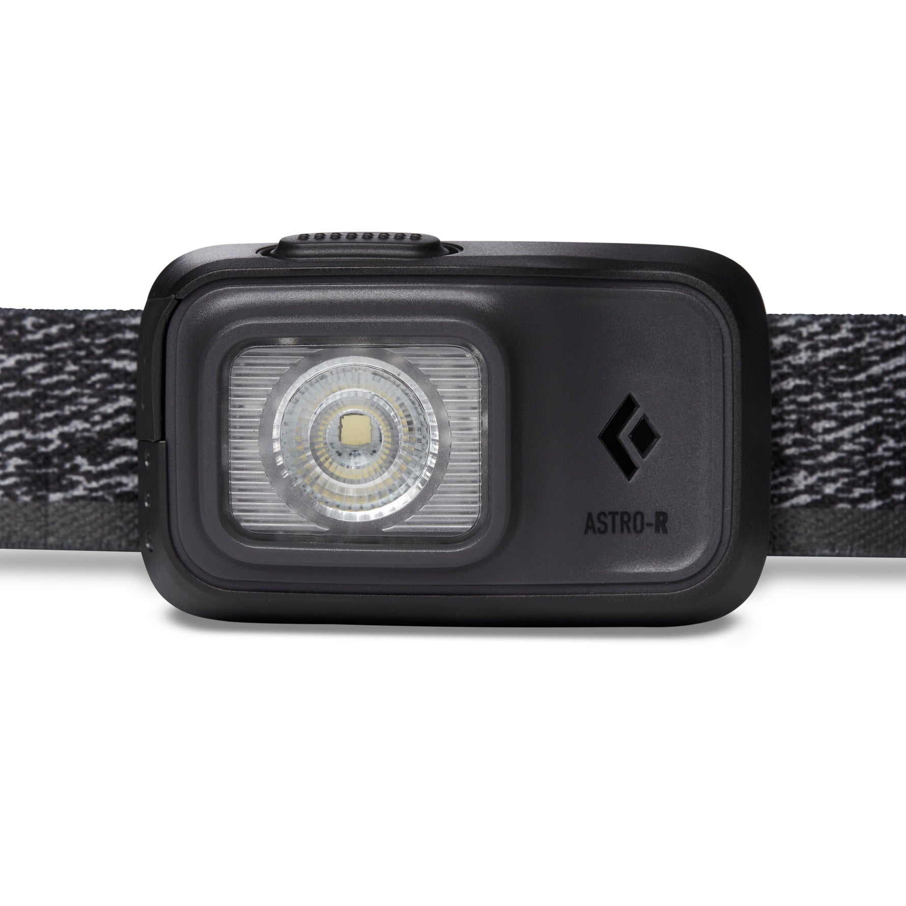 Black Diamond Astro-R headlamp in graphite with LED light and reflective strap