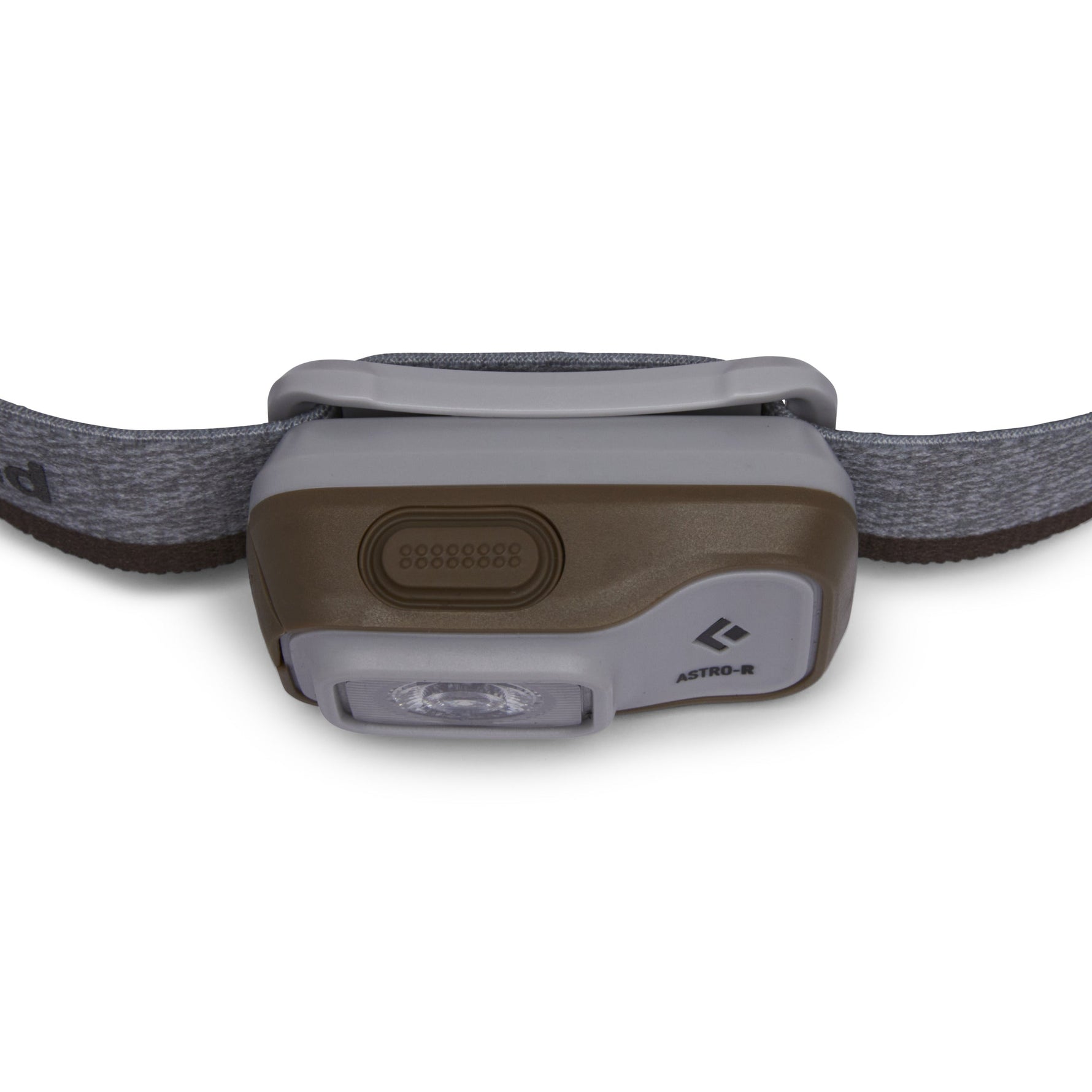 Black Diamond Astro 300-R headlamp in graphite color with adjustable strap