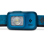 Black Diamond Astro-R blue headlamp with LED light and adjustable strap