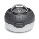 Black Diamond Moji lantern with handle and button on white background