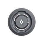 Black Diamond Moji lantern in gray with diamond logo on clean white background