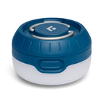 Black Diamond Moji compact camping lantern in blue with white base