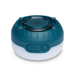 Black Diamond Moji lantern in teal blue color with white light diffuser