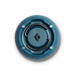 Black Diamond Moji lantern in azurite blue color on white background