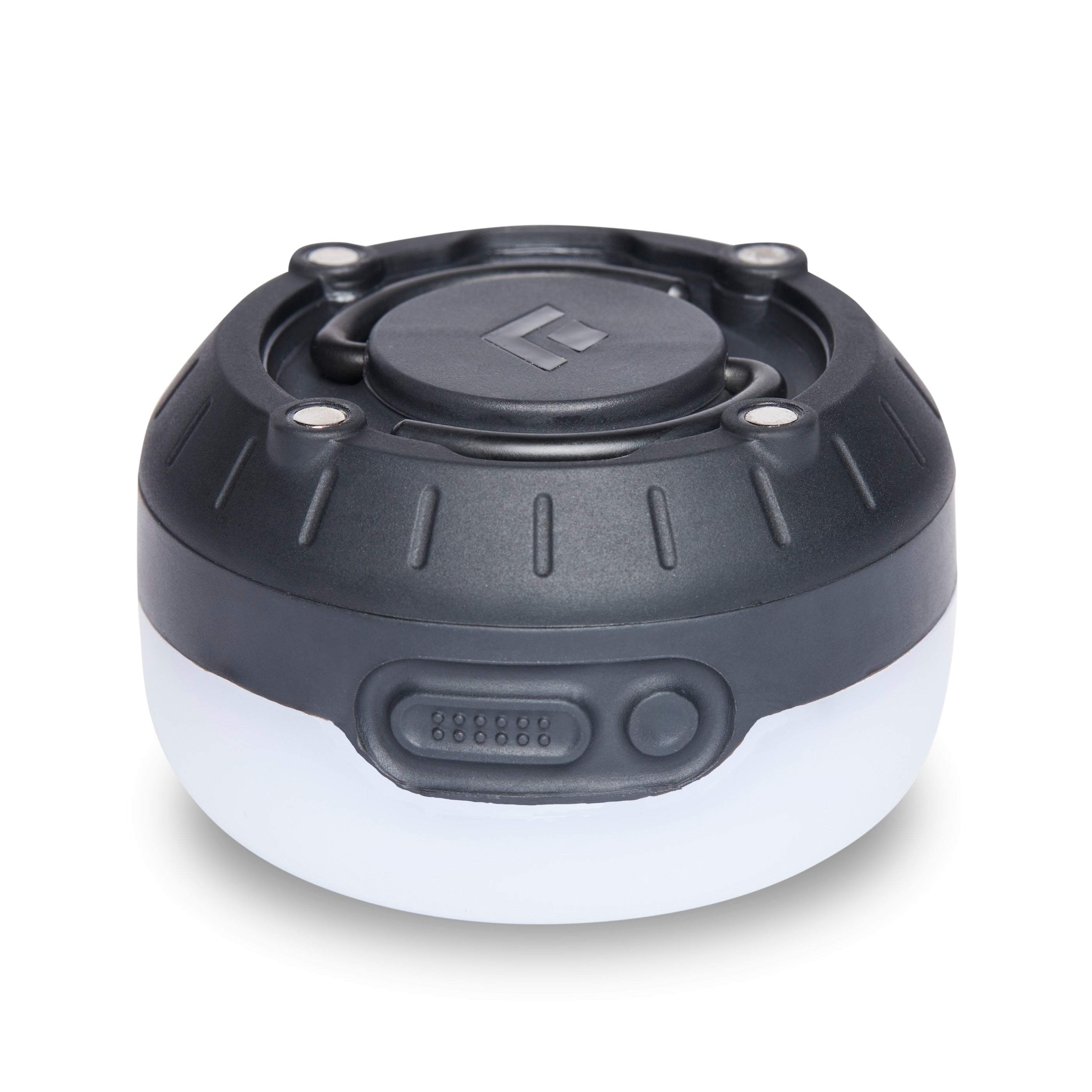 Black Diamond Moji R+ rechargeable LED lantern in dark gray with white base