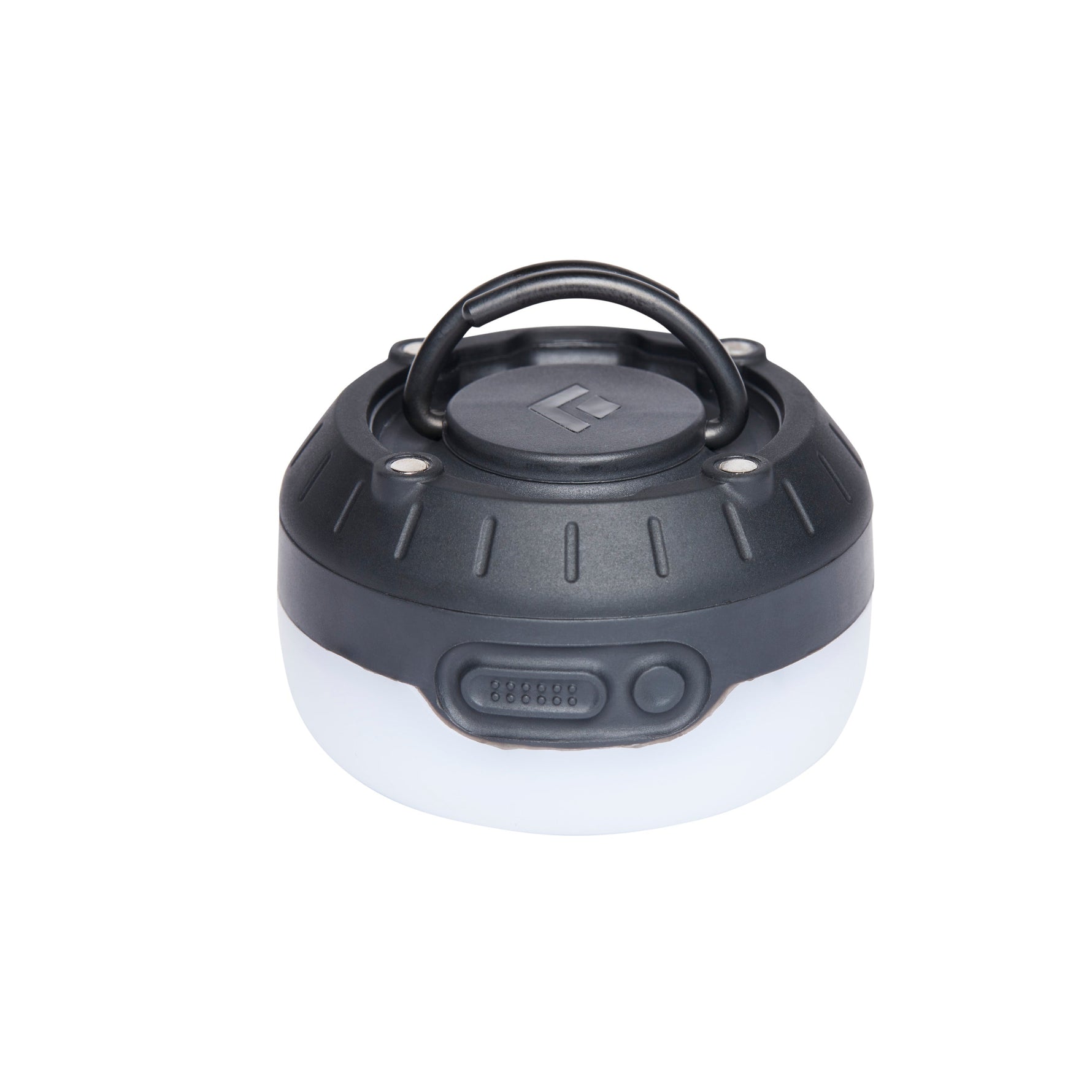 Black Diamond Moji + rechargeable camping lantern with handle in dark gray finish