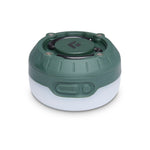 Black Diamond Moji lantern in dark green with white light base