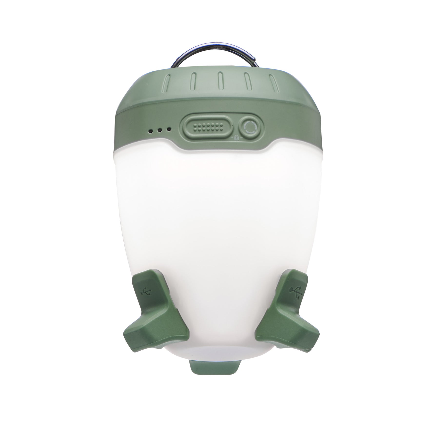 Black Diamond Orbiter 450 Lantern in desert sage green with white diffuser