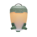 Black Diamond Orbiter 450 lantern in desert sage green with warm LED light