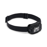 Black Diamond Storm Ops headlamp with black elastic headband and LED lights