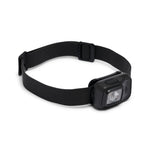 Black Diamond Astro 300 headlamp with black elastic strap and LED light