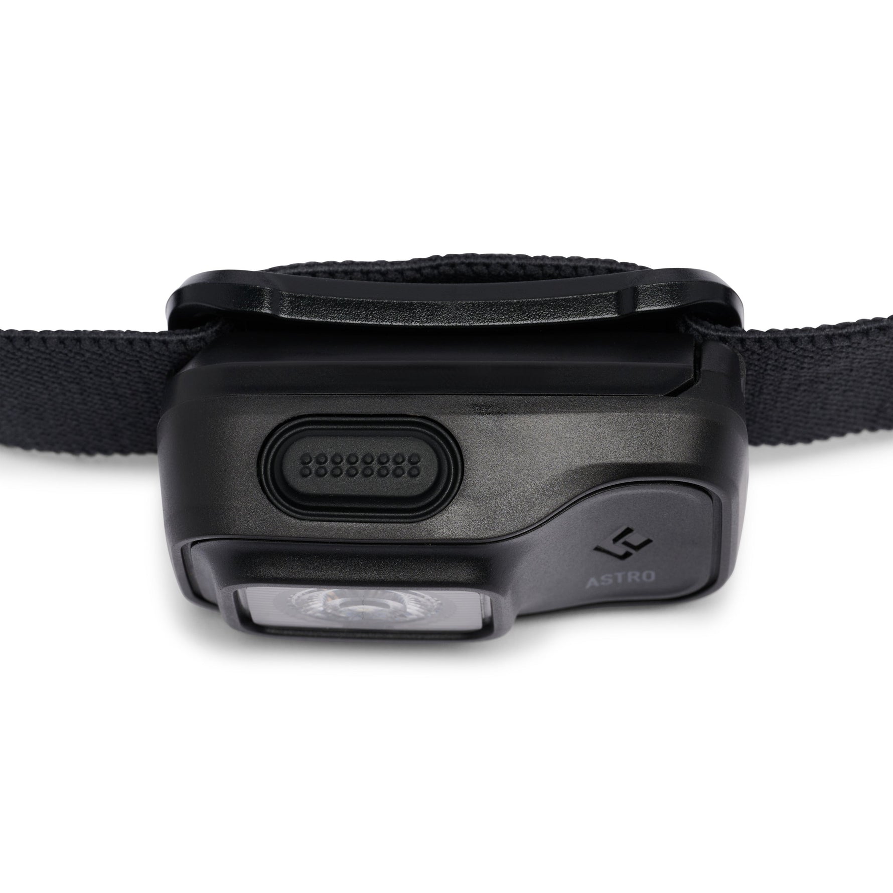 Black Diamond Astro 300 headlamp in graphite black with adjustable strap