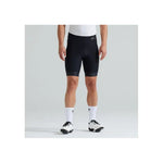 Specialized Foundation Men's Black Cycling Shorts worn by male model with white cycling shoes