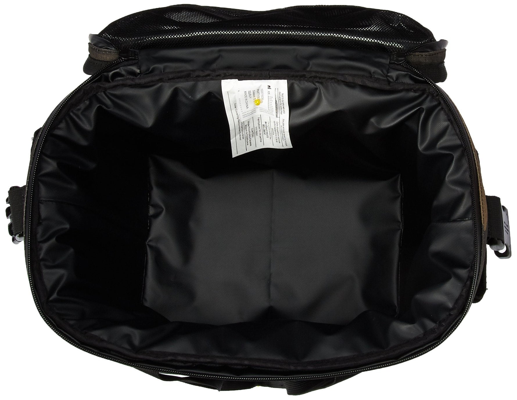 Dakine Party Block cooler bag in Abstract Palm pattern showing exterior and interior views