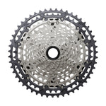 Shimano Deore XT CS-M8200-12 12-speed cassette sprocket silver and black