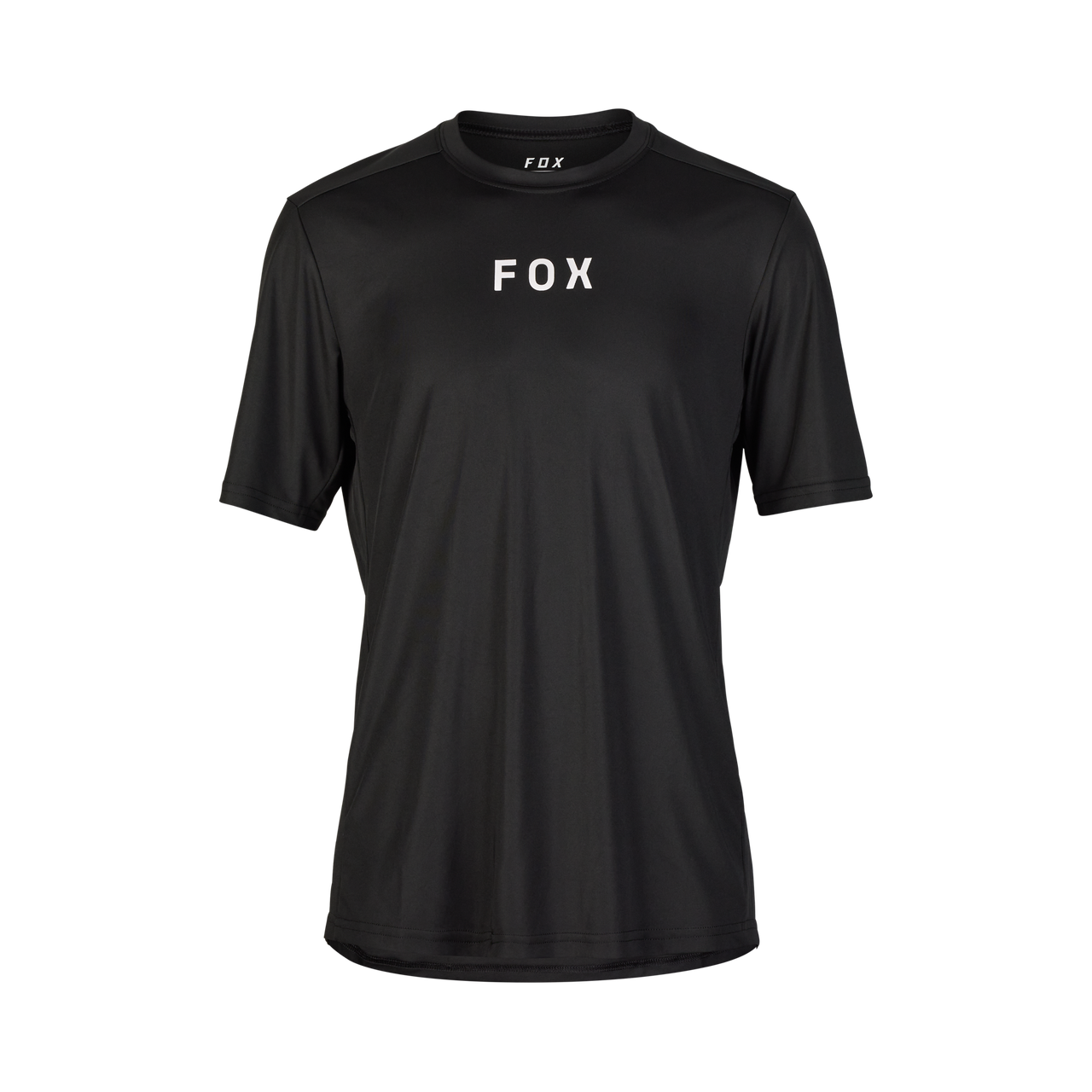 Fox Racing Men's Ranger SS Moth Jersey in black with white FOX logo