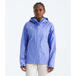 Woman wearing The North Face Venture 2 jacket in light blue color