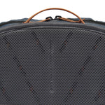 Black Diamond waist pack showing mesh ventilation panel and orange zipper details