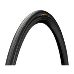 Continental Ultra Sport III bicycle tire in black with professional studio lighting