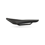 Fizik Tempo Argo R1 bicycle saddle in black with curved ergonomic design