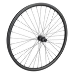 Wheel Master 700c rear bicycle wheel with black rim and spokes