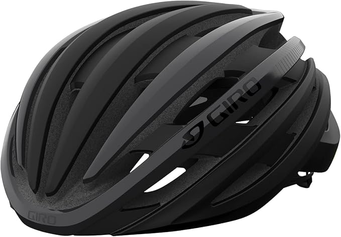 Giro Cinder MIPS cycling helmet in matte black with aerodynamic design and ventilation