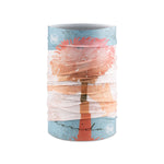 Buff Cool Net UV+ neck gaiter in Florida colorway with coral palm tree design