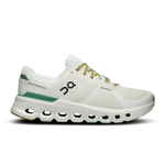 On Cloudrunner 2 men's running shoe in white with green accents