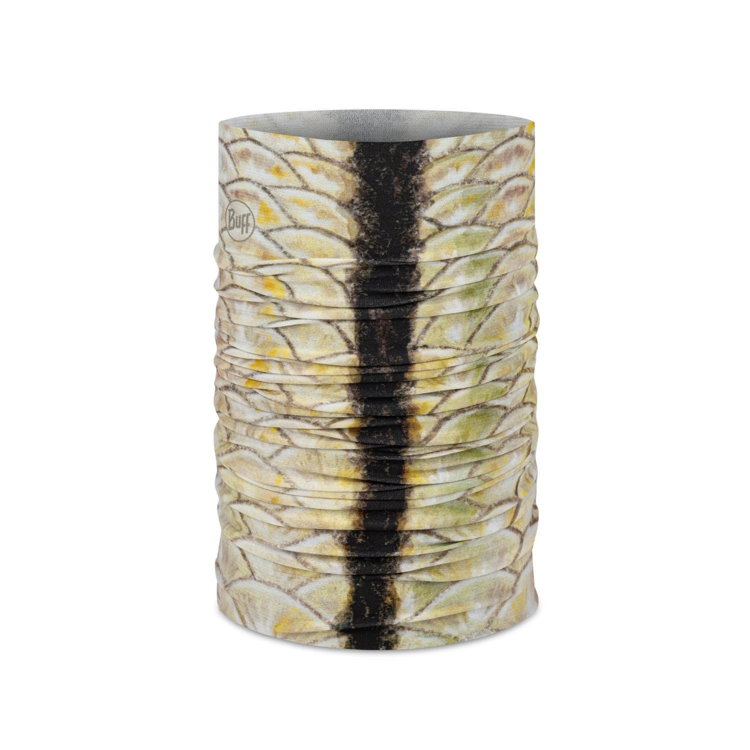 Buff Cool Net UV+ neck gaiter in Snook fish scale pattern