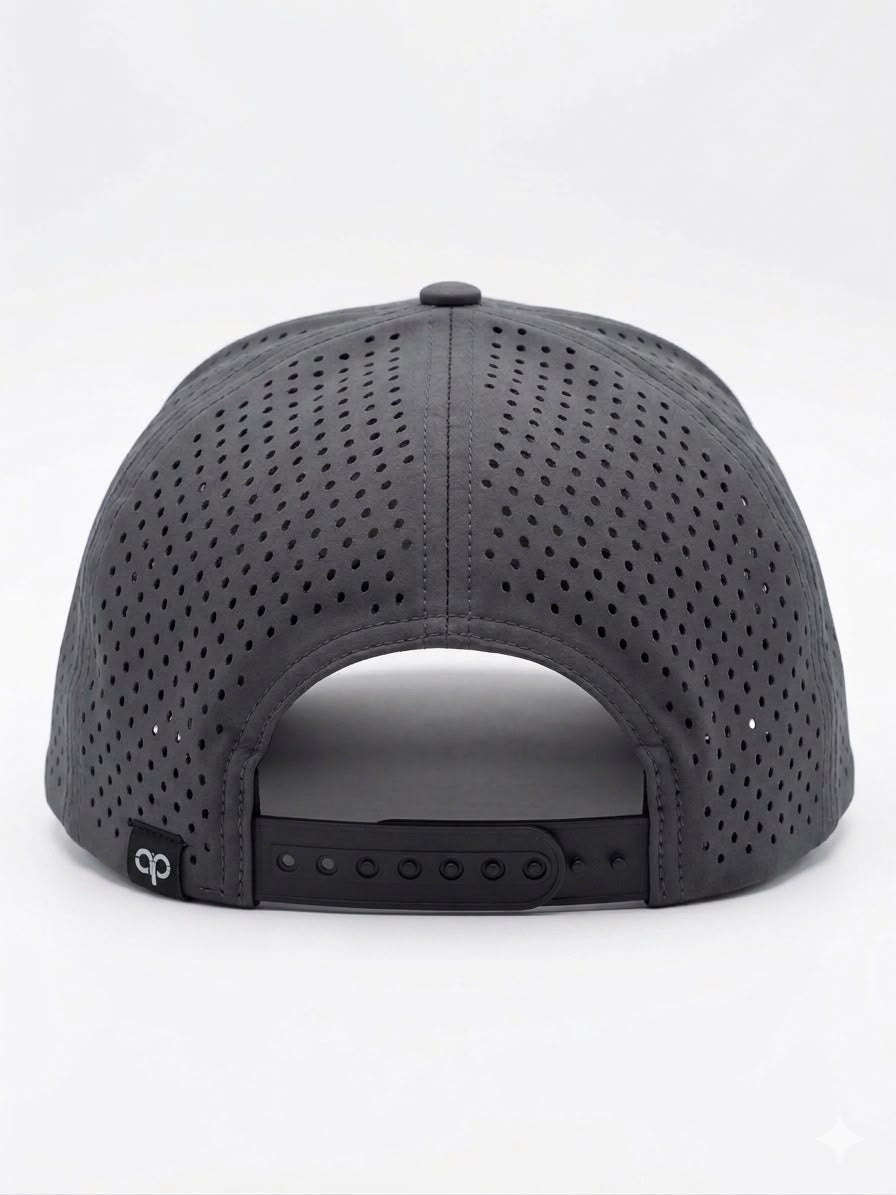 qpeed Hat Black Flag