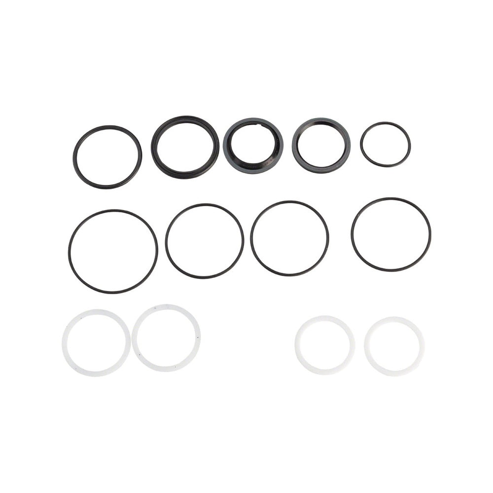 Fox Factory rebuild kit with black and clear O-rings and seals for Float rear shocks