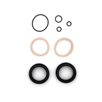 Fox Factory Fork Dust Wiper Kit with black and tan O-rings and seals
