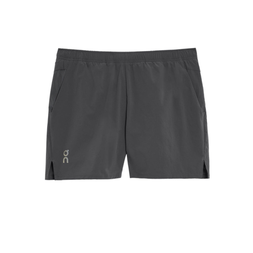 On Essential Shorts Men's in Shadow gray color with elastic waistband
