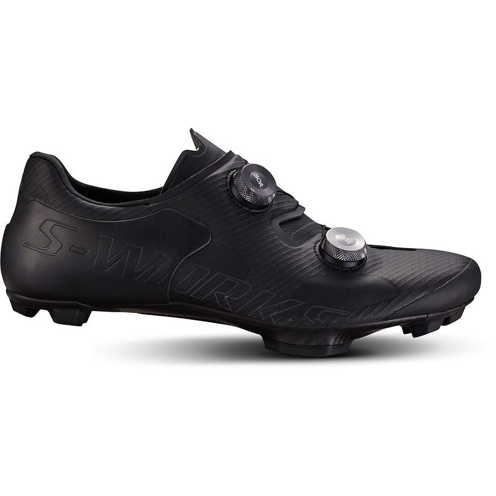 Specialized S-Works Recon EVO cycling shoe in black with dual BOA dials