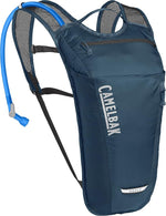 CamelBak Rogue Light hydration backpack in Gibraltar Navy with black accents and blue hydration tube