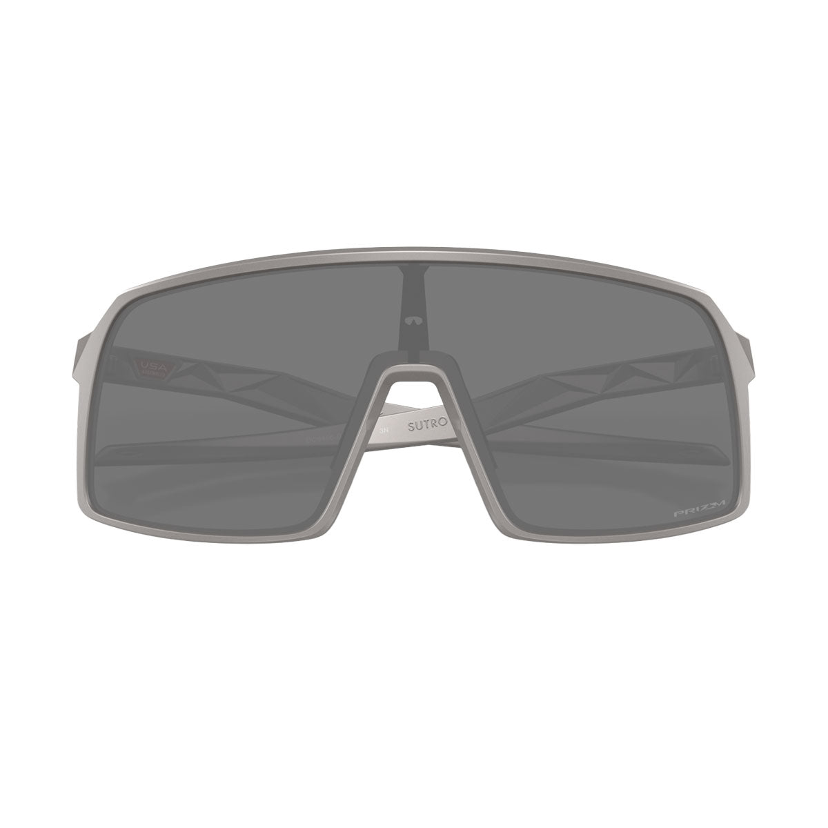Oakley Sutro sunglasses with grey alloy frame and dark grey lenses