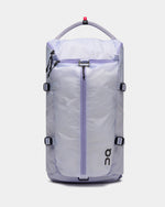 On Speed Pack 18L LiteMagnet backpack in thistle purple with compression straps