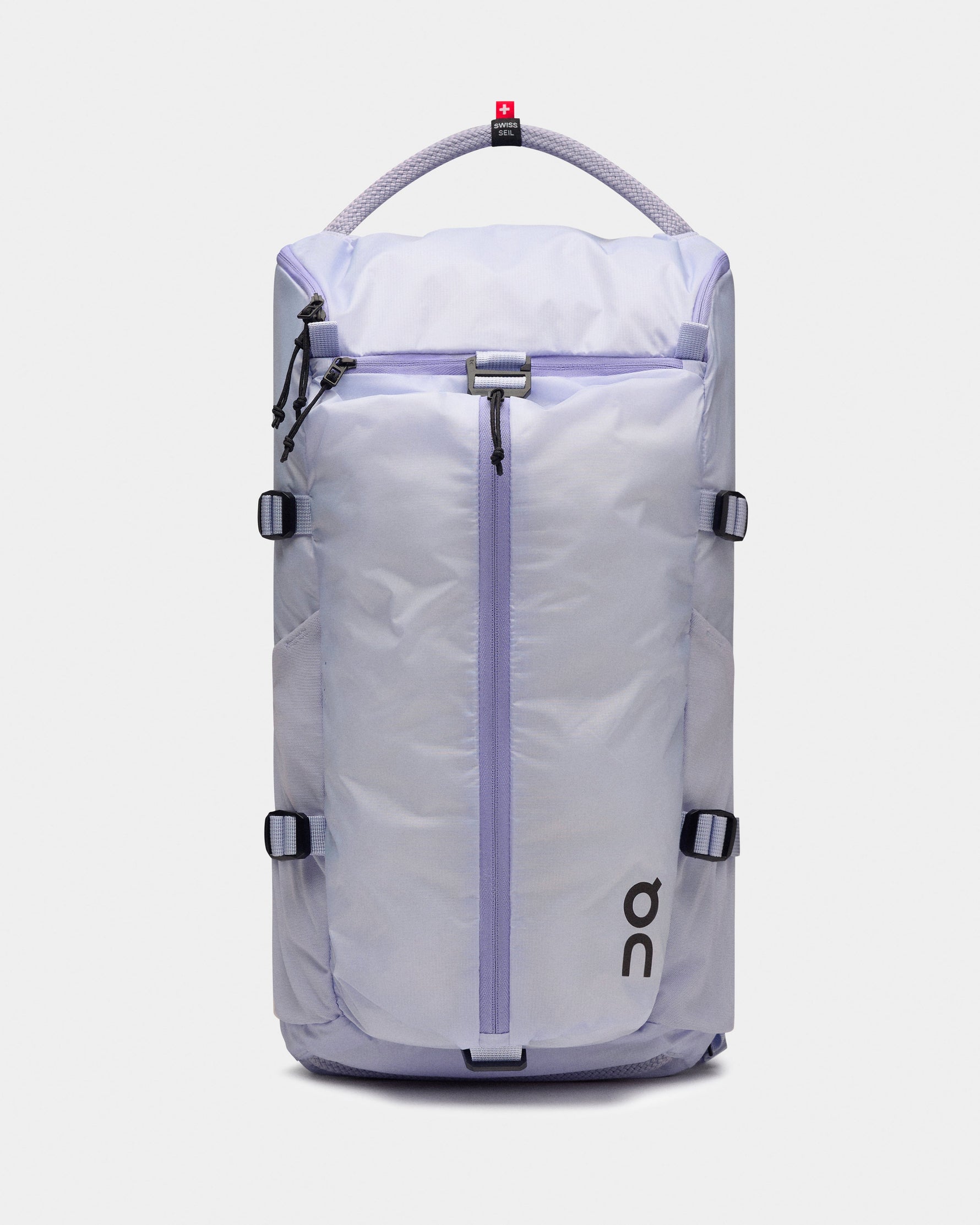 On Speed Pack 18L LiteMagnet backpack in thistle purple with compression straps