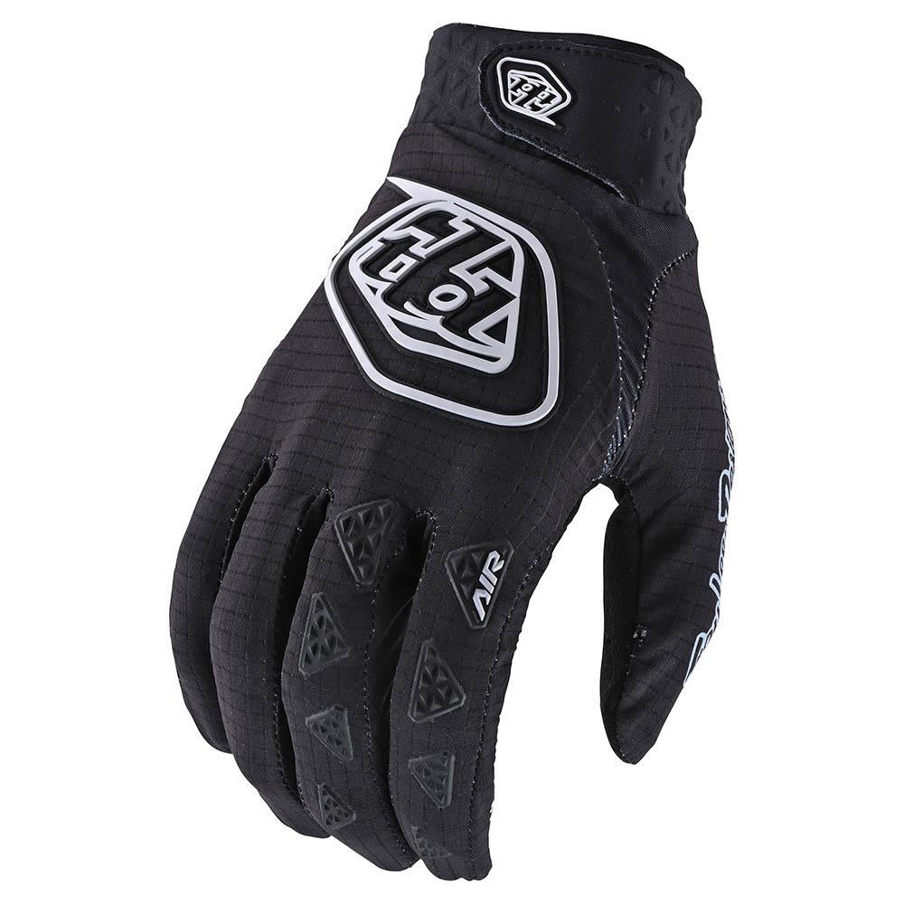 Troy Lee Designs TLD Air glove in solid black with white logo branding